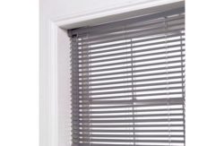 ColourMatch PVC Venetian Blind - 4ft - Flint Grey.